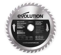 Evolution Power Tools FW185TCT-40, Fine Finish Wood Cutting TCT Saw Blade, 40 Teeth, Clean, Splinter Free Cut, 185mm