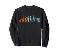 Evolution Gardener Gift Garden Evolution of Man Gardening Sweatshirt
