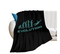 Evolution Goalkeeper Soccer Blankets And Throws Fleece Soft Cozy Lightweight Plush Blanket for Sofa Couch Bed 60"*80"(150 * 200cm)