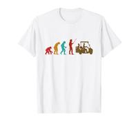 Evolution Graphic Design for Golfers who love to play golf a T-Shirt