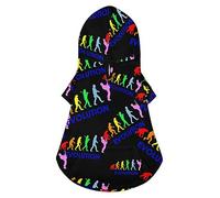 Evolution Guitarist Band Bass Dog Hoodie Luxury Dog Clothes Winter Dog Jacket Pet Clothes Hoodie French Bulldog Teddy Pug Puppy Clothes S