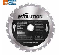 Evolution GW185TCT-24 General Wood 185mm 24T Mitre Saw Blade