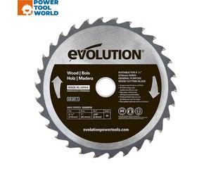 Evolution GW210TCT General Wood 210mm 30T Mitre Saw Blade