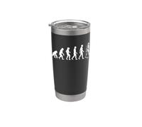 Evolution Human to AI AI Robot Artificial Intelligence Stainless Steel Insulated Tumbler