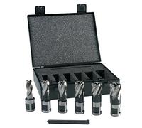 Evolution Power Tools Magnetic Drilling Cutter Kit HTCCUTKIT6L Long Series 50 mm Pack of 6