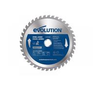 Evolution M185TCT-40MS Mild Steel Cutting Mitre Saw Blade 185 X 20Mm X 40T