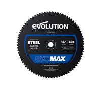 Evolution M355CMT-80CSMAX 355mm EVOMAX Steel Cutting Blade