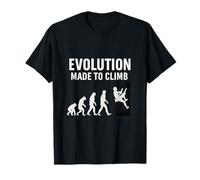 EVOLUTION: MADE TO CLIMB CLIMBING GEAR SILHOUETTE T-Shirt