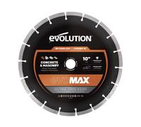 Evolution MAX260SEG-CS 260mm EVOMAX Masonry Cutting Blade for the R260DCT-Li