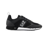 Black & White Laces Trainers - male - Emporio Armani EA7 - Sneakers - Black - 8 UK - Shoes 8 UK