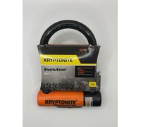 Kryptonite Evolution Mini-5 Bike U-Lock, Heavy Duty Anti-Theft Bicycle U Lock, 13mm Steel Shackle Mounting Bracket and Keys, High Security Lock for Bicycles Scooters