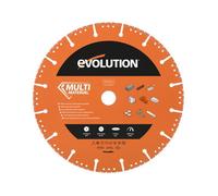 Evolution Power Tools Diamond Blade MD230SEG-CS - Multi-Material Segmented Rim - 230mm (9")