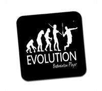 Evolution of A Badminton Player Single Coaster