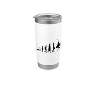 Evolution of a Ballet Dancer Ballerina Dancing School Stainless Steel Insulated Tumbler