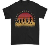 Evolution of a Metal Detector Detecting Mens T-Shirt 100% Cotton Black L