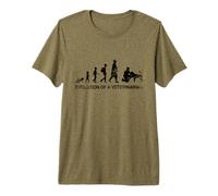 Evolution of A Veterinarian Veterinary Technician Vet Nurse Premium T-Shirt