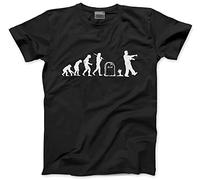 Evolution of a Zombie Men's Unisex T-Shirt - Black XXX-Large