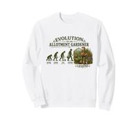 Evolution Of An Allotment Gardener Retirement Gardening Sweatshirt