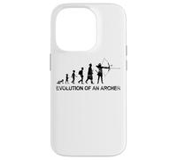 Evolution Of An Archer Bow and Arrow Case for iPhone 14 Pro