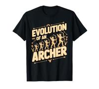 Evolution of an Archer Bow Hunting Archery T-Shirt