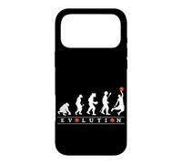 Evolution of Basketball with the funny human evolution man Case for iPhone 17 Pro Max