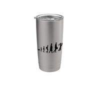 Evolution of Break Dancer Breaking Styles Stainless Steel Insulated Tumbler