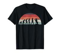 Evolution of Cricket Funny Vintage World T-Shirt