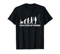 Evolution of Fishing for Angler Fishermen Value Graphic T-Shirt