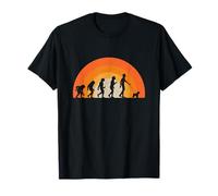 Evolution of Love: Humans and Dogs Together Forever T-Shirt