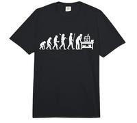 Evolution of Man 3D Printing Maker Funny Science Design Comfort Colors Adult Heavyweight T-Shirt