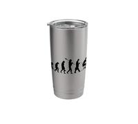 Evolution of Man Coding Software Developer Programmer Admin Stainless Steel Insulated Tumbler