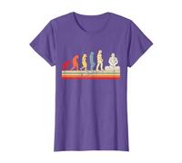 Evolution of man DJ Techno Vinyl Retro Vintage Music T-Shirt