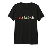 Evolution of man Pizza Maker Food Lover Pizza Chef Premium T-Shirt