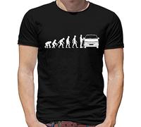 Evolution of Man T4 Campervan - Mens T-Shirt - Camper Van (XX-Large)