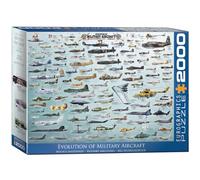 Evolution of Military Aircraft 2000-Piece Puzzle