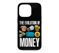 Evolution Of Money Bitcoin Plan BTC Cryptocurrency Hodl Case for iPhone 13 Pro