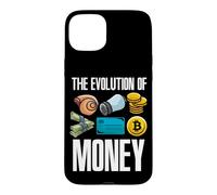 Evolution Of Money Bitcoin Plan BTC Cryptocurrency Hodl Case for iPhone 15 Plus