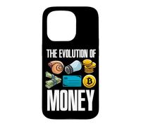 Evolution Of Money Bitcoin Plan BTC Cryptocurrency Hodl Case for iPhone 15 Pro