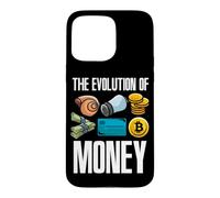 Evolution Of Money Bitcoin Plan BTC Cryptocurrency Hodl Case for iPhone 15 Pro Max