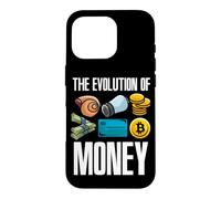 Evolution Of Money Bitcoin Plan BTC Cryptocurrency Hodl Case for iPhone 16 Pro