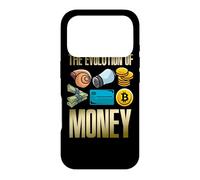 Evolution Of Money Bitcoin Plan BTC Cryptocurrency Hodl Case for iPhone 17 Pro