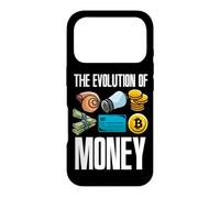 Evolution Of Money Bitcoin Plan BTC Cryptocurrency Hodl Case for iPhone 17 Pro