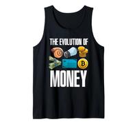 Evolution of Money Bitcoin Plan BTC Cryptocurrency HODL Tank Top