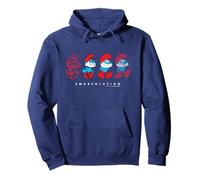 Evolution Of Papa Smurf Smurfolution Metaverse Smurfs Movie Pullover Hoodie