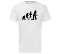 Evolution Of Robots Men's T-Shirt - Funny Science Nerd Geek Humour Ai Machine