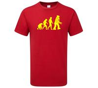 Evolution Of Robots Men's T-Shirt - Funny Science Nerd Geek Humour Ai Machine
