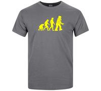 Evolution Of Robots Men's T-Shirt - Funny Science Nerd Geek Humour Ai Machine
