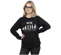 Evolution Of Rock Sweatshirt AC/DC Black S