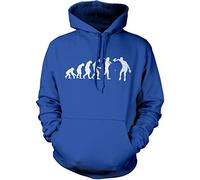 Evolution of Squashs Unisex Hoodie - Blue Large