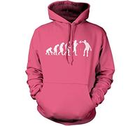Evolution of Squashs Unisex Hoodie - Pink Medium